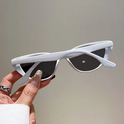 OEC CPO Small Frame Cat Eye Sunglasses Women 2024 Fashion Leopard Color Shades UV400 Sun Glasses Female Trending Eyewear Men