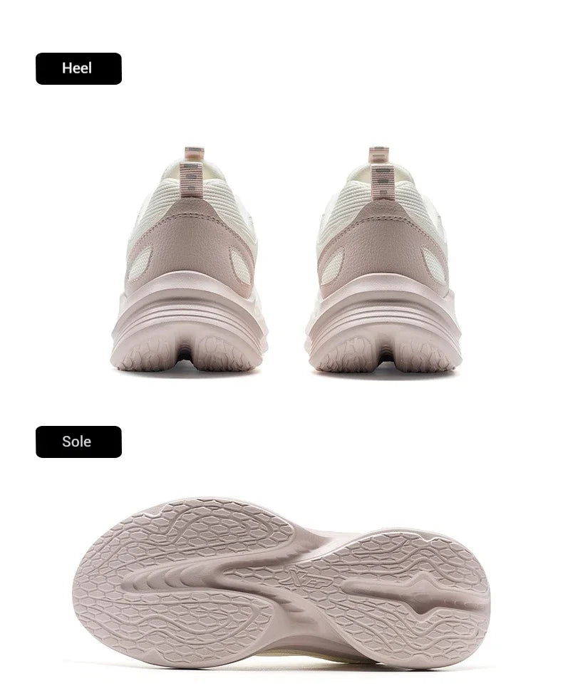 XTEP Running Shoes For Women 2025 Summer New Elastic Comfortable Wear-Resistant Training Professional Sports Shoes 875218110067