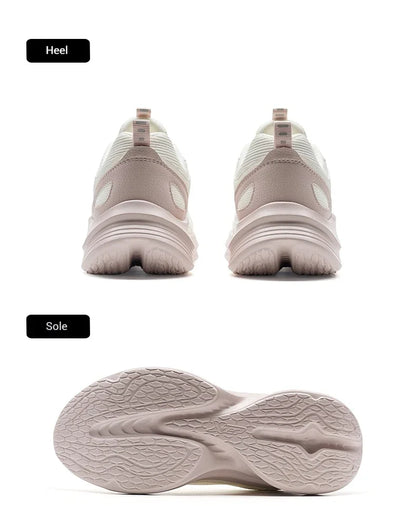 XTEP Running Shoes For Women 2025 Summer New Elastic Comfortable Wear-Resistant Training Professional Sports Shoes 875218110067