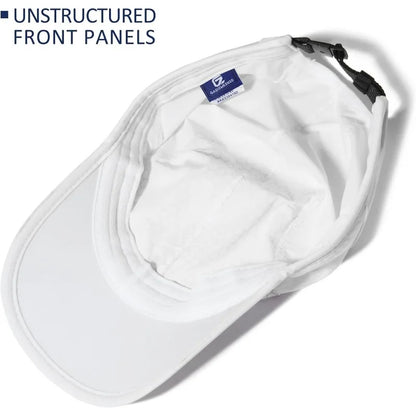 GADIEMKENSD Stretch Running Hat with Soft Brim, Quick Dry Baseball Cap Casual Breathable Adjustable Sun Protection Hats