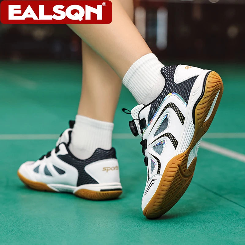 Tischtennisschuhe für Paare, leichte Sportschuhe für Badminton, rutschfeste Outdoor-Herrenschuhe, atmungsaktive Wettkampf- und Trainingssneaker