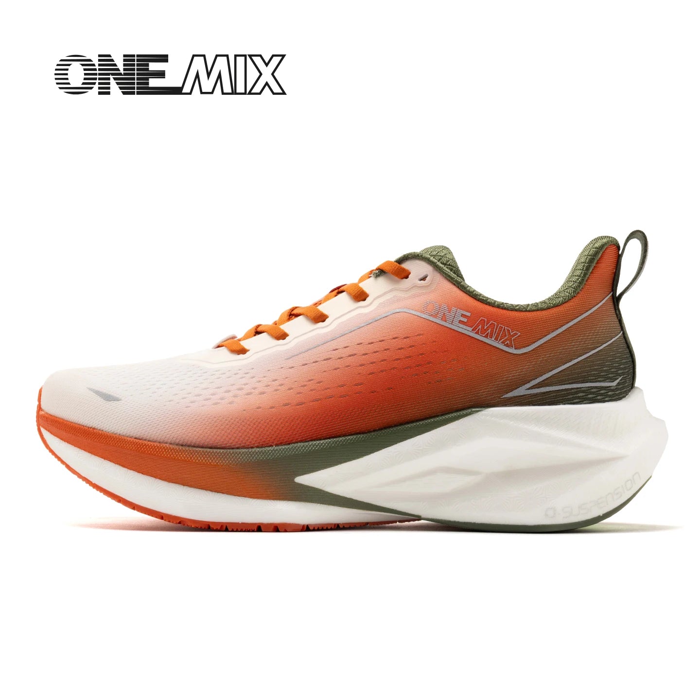 ONEMIX Men Running Shoes Super Lightweight Outdoor Athletic Training Jogging Sneakers Anti-Slip Wear-Resistant Walking Footwear