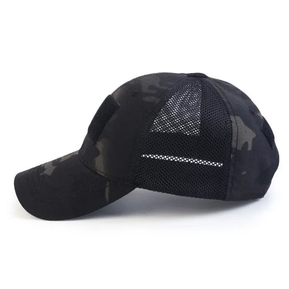 Cappellino unisex sportivo da esterno con protezione solare ad asciugatura rapida - Cappellino casual da uomo - Cappellino unisex da donna - Cappellino mimetico da caccia e pesca - Cappellino da baseball in stile militare