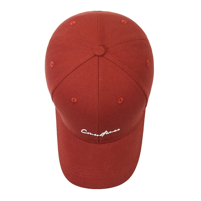 FS Stilfuld orange baseballkasket til mænd og kvinder – mærkevare-designerkasketter med små bogstaver, hiphop-kasketter, street-trucker-kasketter, casquette for mænd