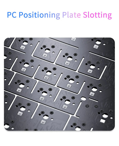 AJAZZ AK820 Pro Gaming Mechanical Keyboard Bluetooth 5.1 Wireless RGB Hot Swappable Gasket Keyboard with TFT Screen & Knob