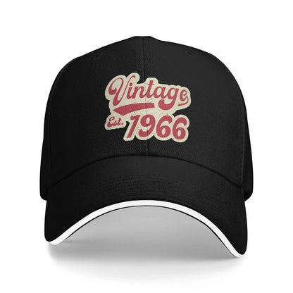Uomo Donna Nati in epoca vintage 60 anni divertente 60° compleanno Cappello Cappellino da baseball Cappello da sole Copricapo da viaggio