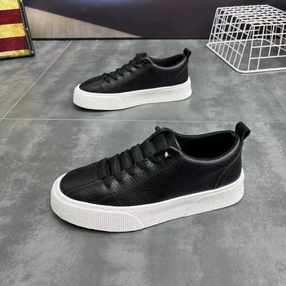 Pánske tenisky, voľnočasová obuv, pánske balerínky, Zapatillas Hombre, ľahká obuv z PU kože, priedušná obuv, pánska biela športová obuv, tenisky