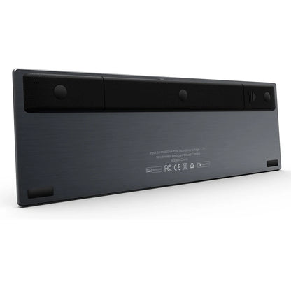 Russische, spanische, englische und französische kabellose Tastatur Rii K12+/i12+ Mini-Tastatur mit Touchpad-Maus für Android, Laptop, PC und TV-Box