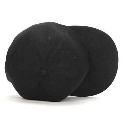 Cappellino da baseball a visiera piatta con logo personalizzato stampato o ricamato, cappellino unisex da esterno, cappellino hip hop "Dad Hat", gorras da uomo, cappellino street snapback