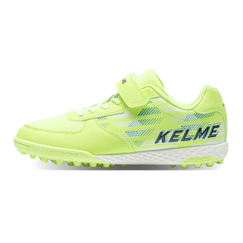 Kelme Children's Soccer Shoes TF Nail Shoes for Elementary School Students Artificial Grass Five-a-Side Football Shoes