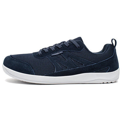 HOBIBEAR Barefoot Shoes for Women Men Zero Drop Wide Toe Box Sneakers Minimalist Lace Up Lightweight Running Shoes