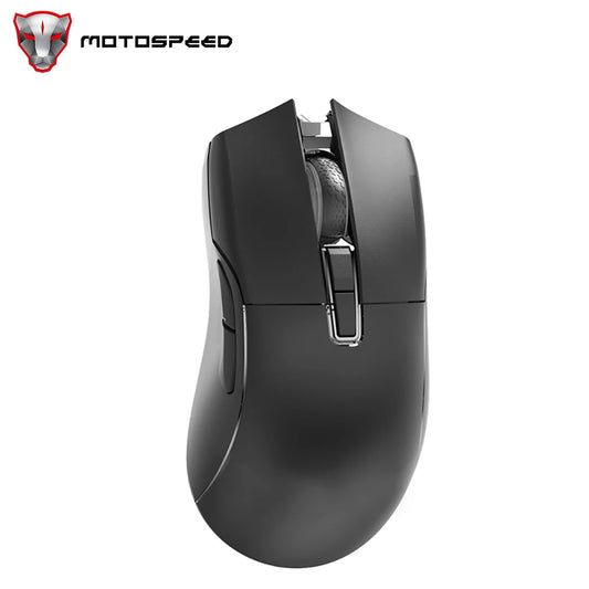 Motospeed Darmoshark N3 Pro Bluetooth Ασύρματο Gaming Ποντίκι Double 8K Tri-Mode Επαναφορτιζόμενο PAW3395 64g Εργονομικό Ποντίκι Gamer