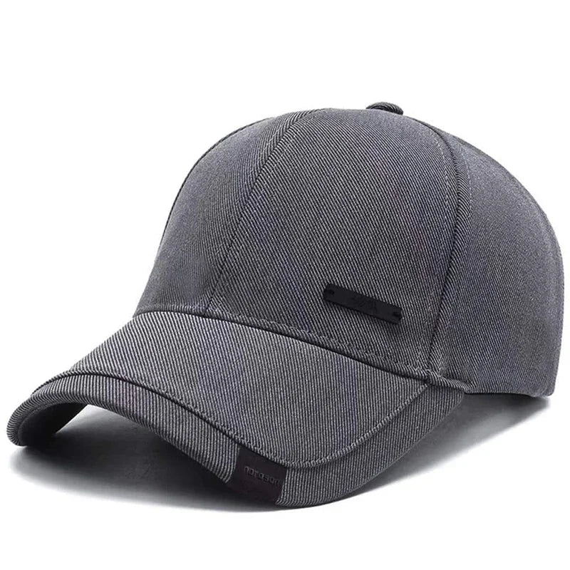 Unisex Hua Label Baseball Caps Hip Hop Cap Spring and Autumn Outdoor Adjustable Casual Hats Sunscreen Hat