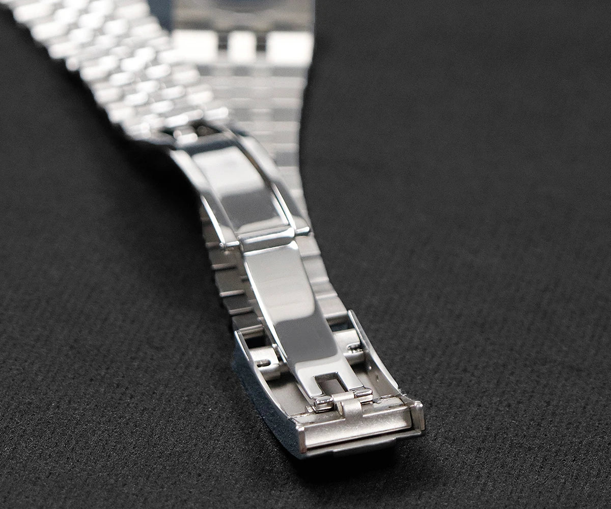 Cronos DateJ Luxury Men Watch Stainless Steel 5 Links Bracelet PT5000 Miyota 9015 100m Water Resistant Sapphire L6046M