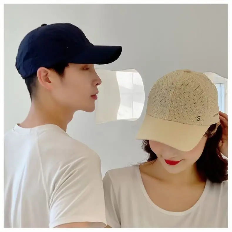 Original Design Running Cap Thin Quick Drying Breathable Duck Tongue Outdoor Men's woman Sun Summer Fishing Avisor Baseball Cap
