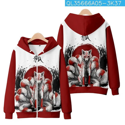 3D print majice s kapuljačom za Kinesku novu godinu za muškarce i djecu, modni dragon grafički sweatshirts, cool streetwear hoody top