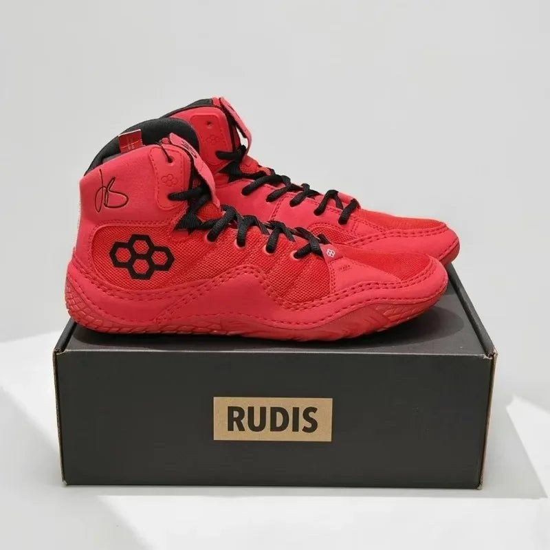2026 Wrestling Boots Couples Designer Boxing Shoes For Men Women Breathable Fighting Shoe Big Boy Gym Training Shoe
