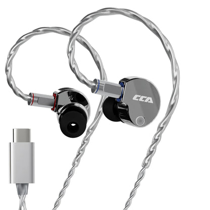 CCA Phoenix Wired Earphones Dynamic Drive LCP Diaphragm Music Headphone With Detachable Cable Noise Reduction Gaming Earphones
