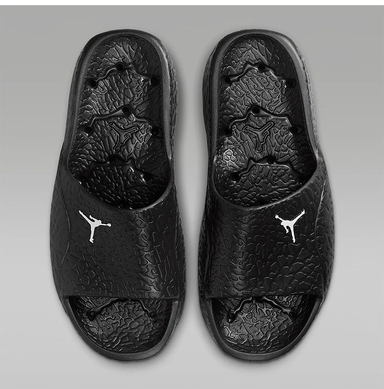 Oryginalne męskie sandały kąpielowe Nike Jordan z fakturą „crack” HQ2163-001
