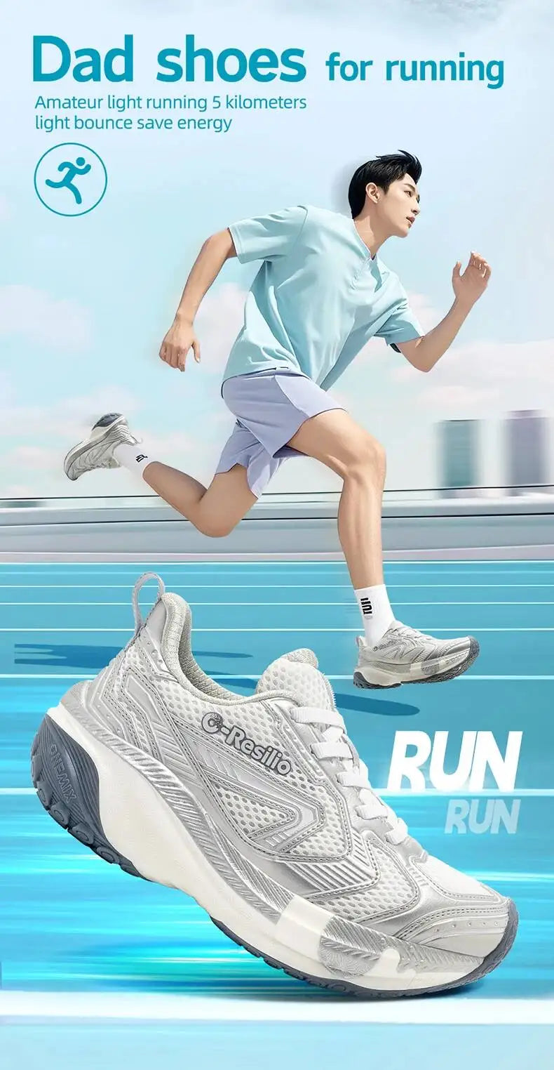 ONEMIX Baskets légères pour homme avec amorti, chaussures de sport et de course à amorti, chaussures décontractées pour femme, souples et élastiques 25216
