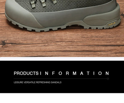 2025 New Hiking Shoes Non-Slip Grip Men's Spring Fall Outdoor Casual Sports Shoes Breathable Comfortable Durable Leisure Sneaker
