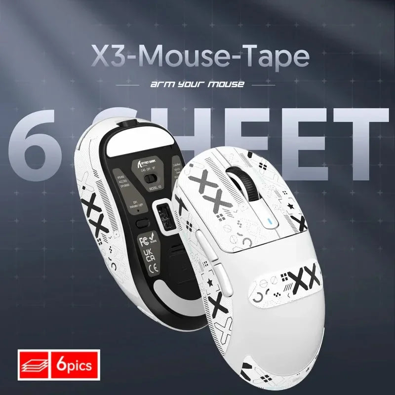 ATTACK SHARK X3 Ultra-Light Wireless Gaming Mouse, Tri-Mode Bluetooth & 2.4G, PAW3395 26000 DPI, 55g Rechargeable Gaming Mouse for PC, Mac, PS & Xbox