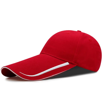 Cappellino a visiera, primavera-estate, 14 cm di visiera, protezione solare, pesca, uomo/donna, streetwear, parasole, outdoor, regolabile, cotone, da golf, stile trucker