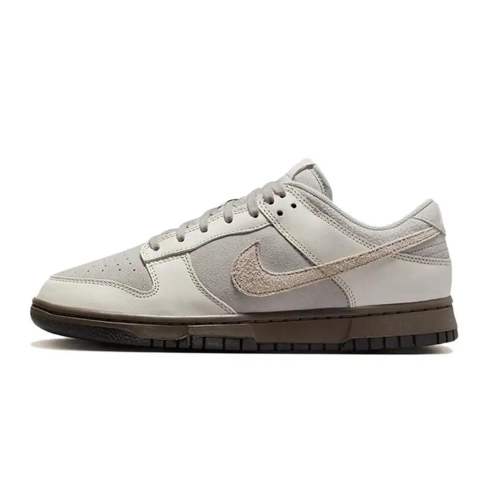 Nike Dunk Low w kolorze różowo-białym – niskie, retro, codzienne trampki, wytrzymałe buty do skateboardingu dla kobiet DD1873-112