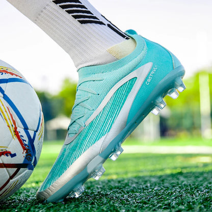 Chuteiras de futebol para homem: leve, respirável, antiderrapante, sapatilhas de treino, ténis desportivos para atividades ao ar livre