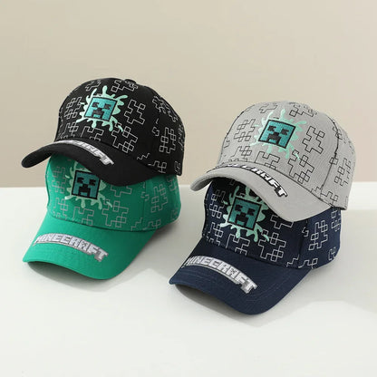 Minecraft My world fashion hot selling cap Korean version of male and female coolie afraid 52-54cm baseball cap spring and autum
