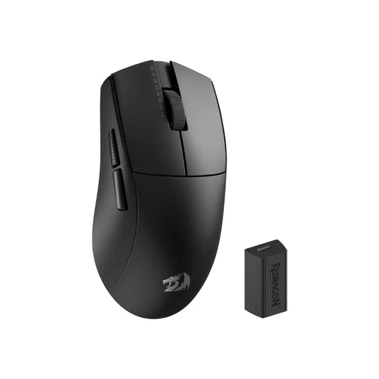 Redragon M916 PRO 3-Mode Wireless Gaming Mouse, 4K Polling Rate, 26K DPI Ultra-Light Gaming Mouse with PixArt 3395 Sensor, Bluetooth & 2.4GHz