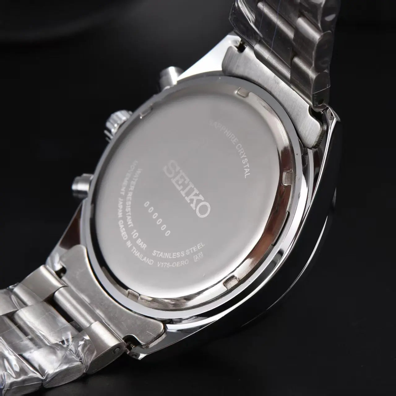 Seiko Fashion Multi functional Watch Business Leisure Sports Quartz Watch Calendar Waterproof Quartz Watch