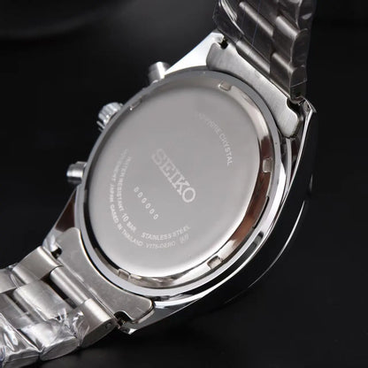Seiko Fashion Multi functional Watch Business Leisure Sports Quartz Watch Calendar Waterproof Quartz Watch