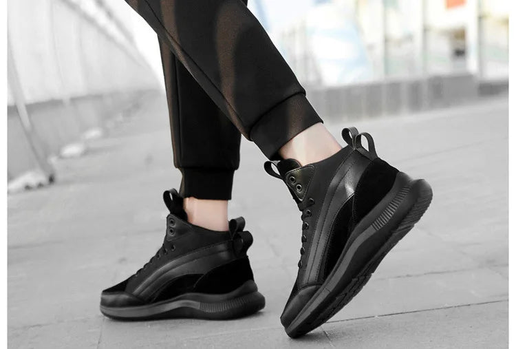 Buty podwyższające z wysoką cholewką – obuwie podwyższające – wkładki podwyższające dla mężczyzn 6 cm, 8 cm, 10 cm – trampki