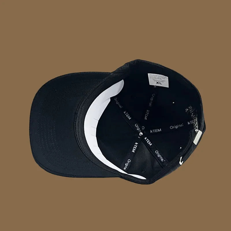 Baseball Caps for Big Head Men Women XXL Oversize High Crown Adjustable Plain Solid Snapback Hats 56-60cm 60-65cm