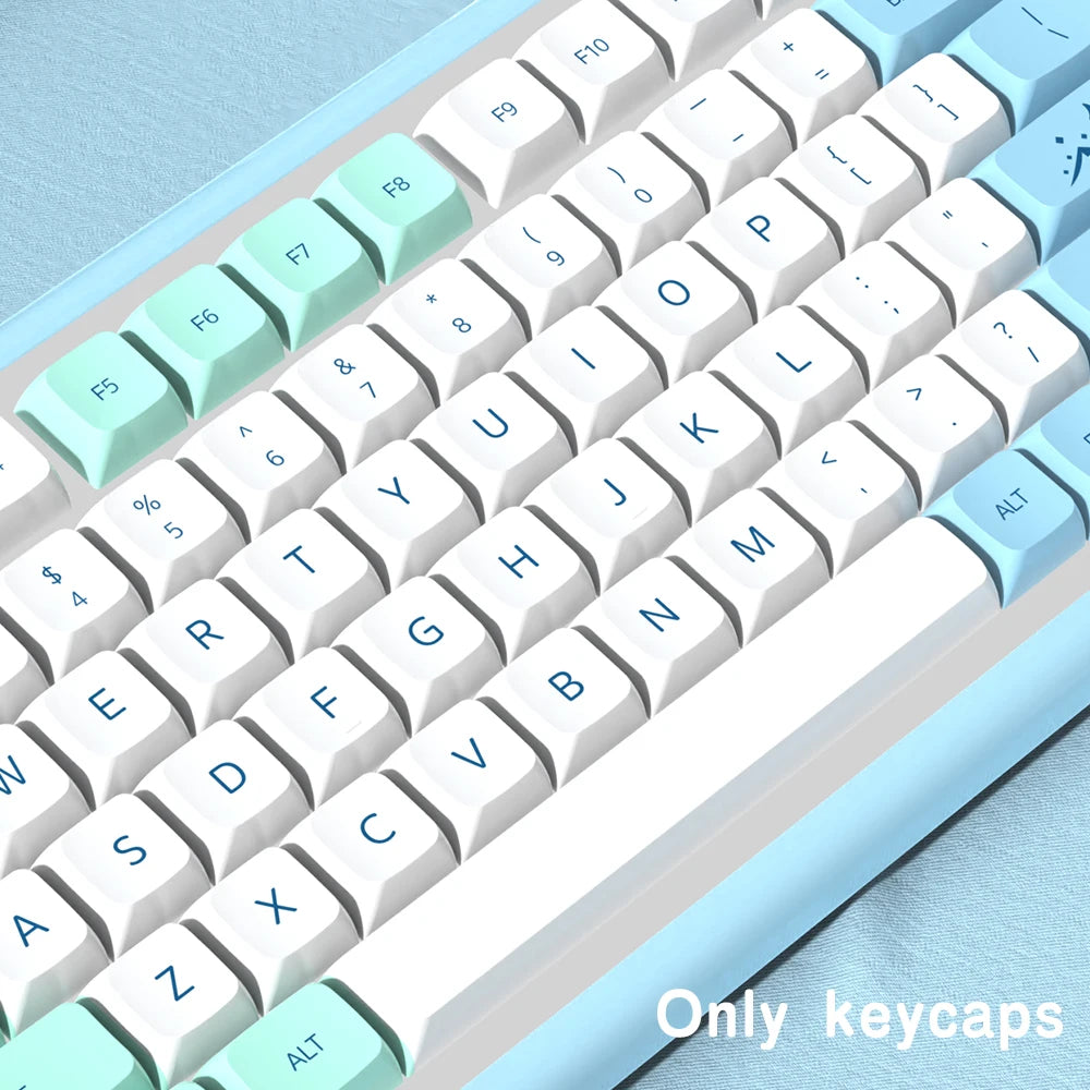 Spanish French Korean Brazilian Japanese Russian Iceberg XDA Profile keycaps ISO Enter PBT keycap For Mechanical Keyboard DIY