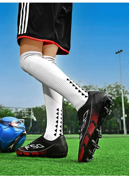 Chaussures de football TF pour hommes, résistantes, décontractées, professionnelles, ultralégères, de qualité supérieure, pour l'entraînement au football