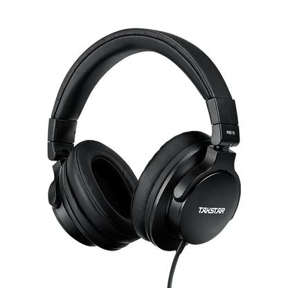Auriculares de monitoreo profesional de estudio TAKSTAR PRO 70 – Headset circumaural con cable y diseño cerrado para producción musical, DJ, gaming y grabación