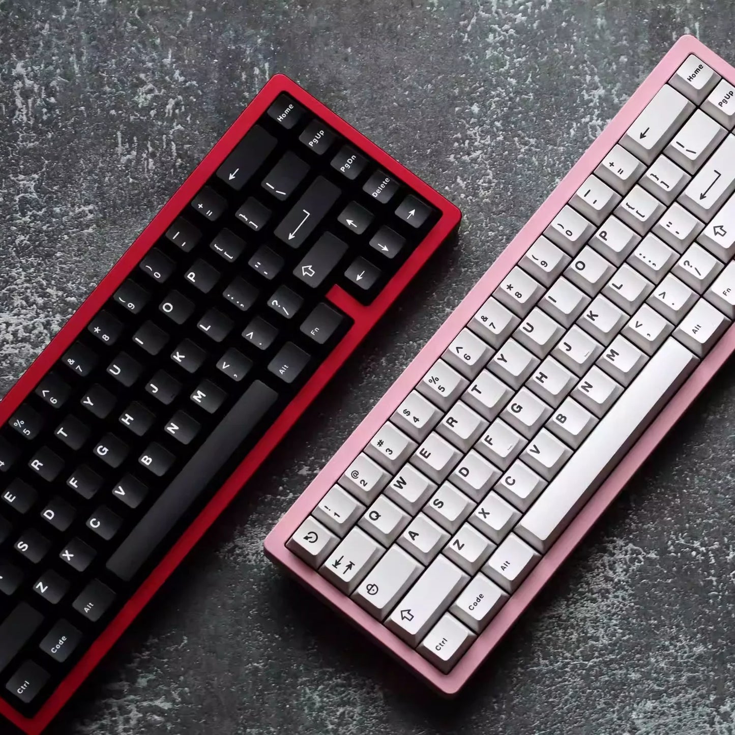 121 Keys Aifei WOB BOW Keycaps White Black ABS Double Shot Cherry Profile Custom Mechanical Keyboard Anne Pro 2 AULA F75 Ajazz