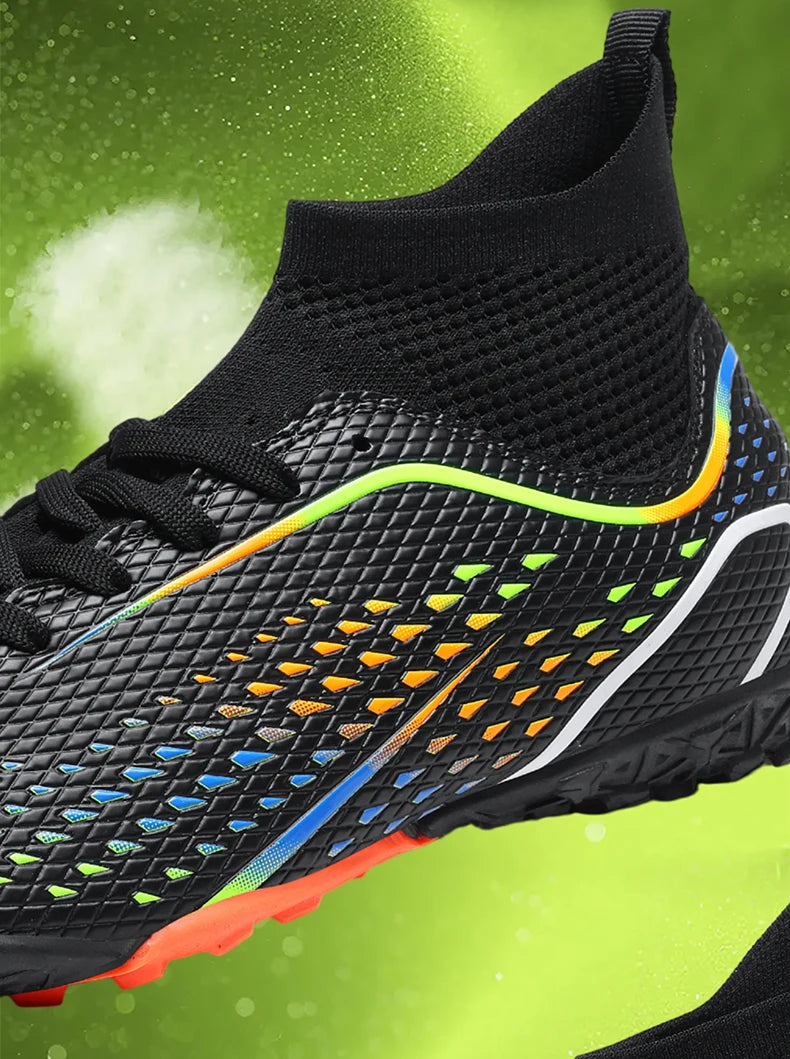 Men's Football Boots Professional Turf Futsal Match Grass Unisex Outdoor Training Soccer Shoes Soccer Cleats Non-slip Breathable