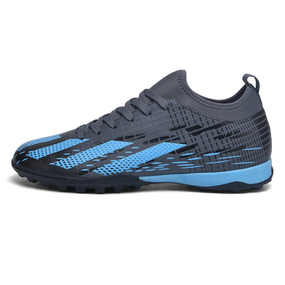 Chaussures de football professionnel pour homme Society TF/FG – Crampons de football – Chaussures d’origine pour terrain de football en salle – Baskets d’entraînement sur gazon