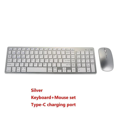 Russian/Hebrew/Spanish/Portuguese/Korean Bluetooth 5.0 & 2.4G Wireless Rechargeable Keyboard For Tablet iPad PC Android IOS Win