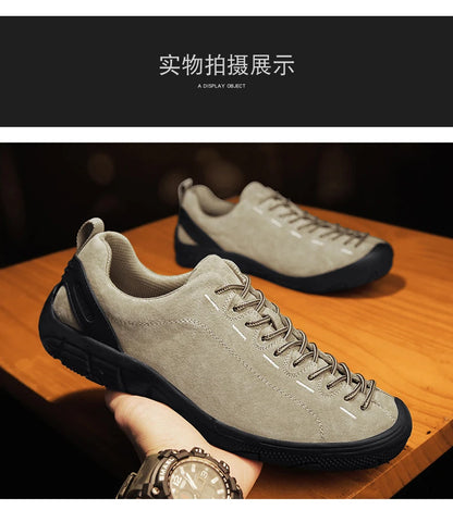 High Quality Trekking Sneakers For Men Walking Shoes Low-cut Men's Hiking Shoes Outdoor Non-Slip Sports Shoes Man Large Size 47