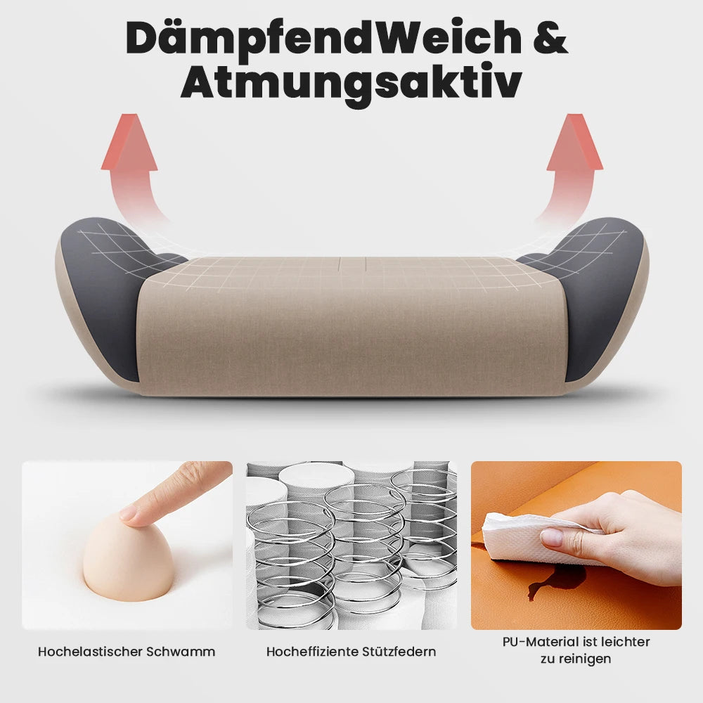 SUKIDA Ergonomischer Racing-Gaming-Stuhl, verstellbar und drehbar, mit Kopfstütze und Lendenwirbelstütze für Büro und Gaming
