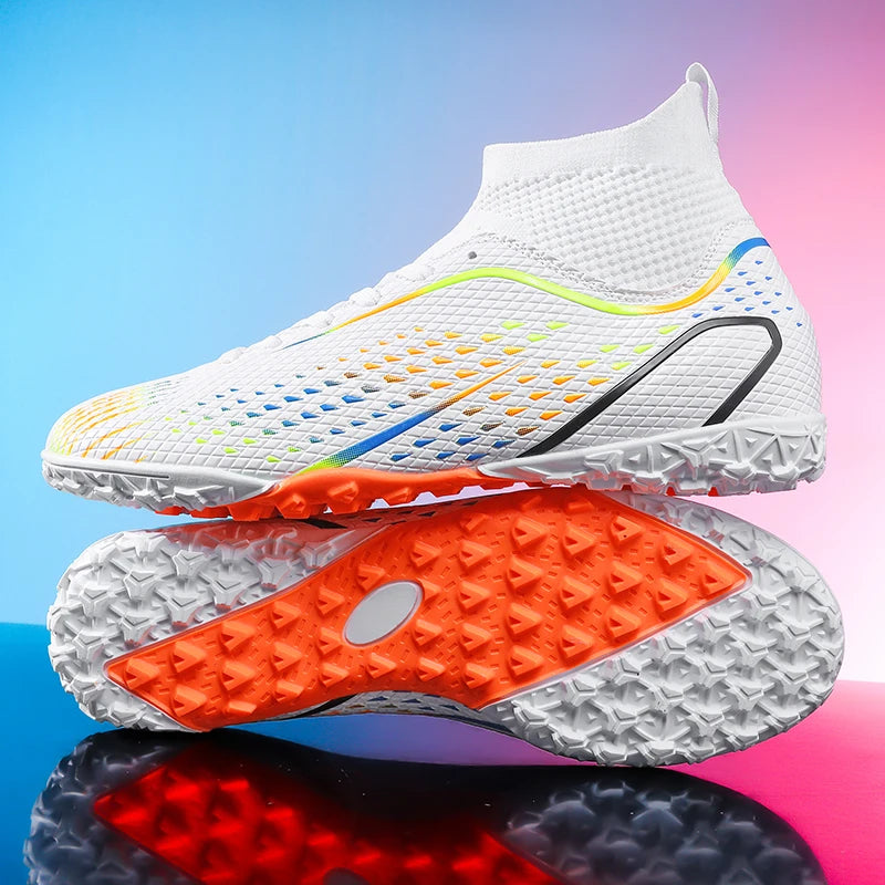 Men's Football Boots Professional Turf Futsal Match Grass Unisex Outdoor Training Soccer Shoes Soccer Cleats Non-slip Breathable