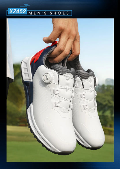 PGM golf shoes men's cushioning rebound sneakers knob men's shoes wear-resistant TPU waterproof shoes