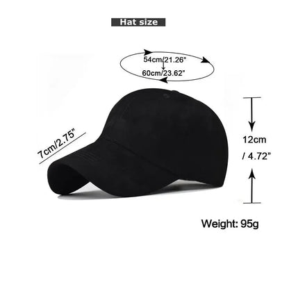 New Wholesale Suede Baseball Cap Autumn Winter for Men Women  Winter Solid Street Hat Unisex Adjustable Casual Plain Gorra Caps