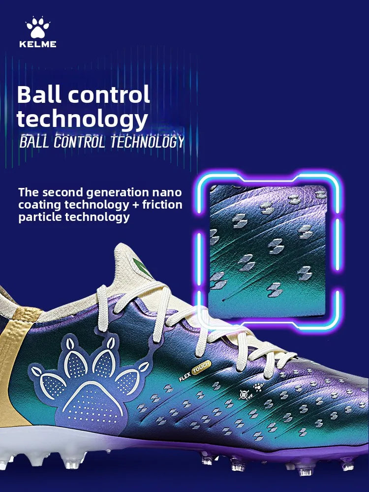Kelme – buty piłkarskie dla dorosłych Mg Short Nail – męskie buty treningowe do piłki nożnej – profesjonalne buty do rozgrywek na trawie