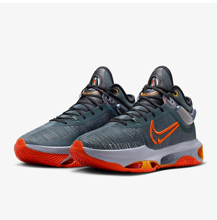 Chaussures de basket-ball Nike officielles, authentiques, printemps, nouvelles, pour homme, amortissantes, respirantes, à tige basse, DJ9432-301