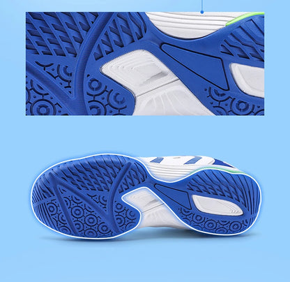 Tischtennisschuhe für Paare, leichte Sportschuhe für Badminton, rutschfeste Outdoor-Herrenschuhe, atmungsaktive Wettkampf- und Trainingssneaker
